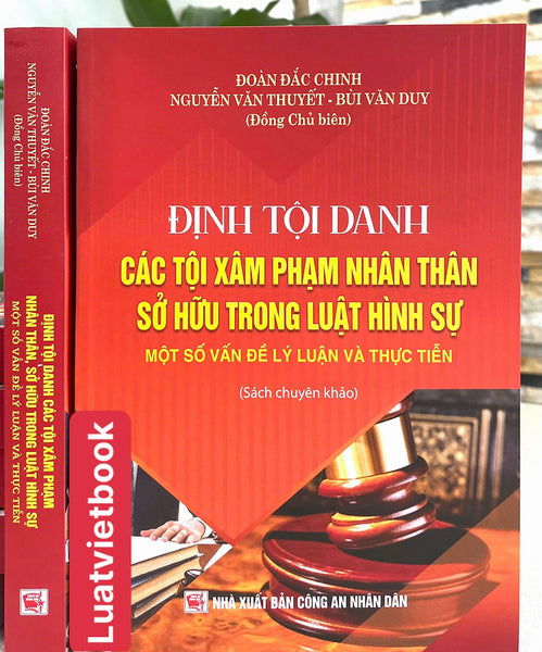 Định Tội Danh Các Tội X. Âm Phạm Nhân Thân Sở Hữu Trong Luật Hình Sự - Một Số Vấn Đề Lý Luận Và Thực Tiễn