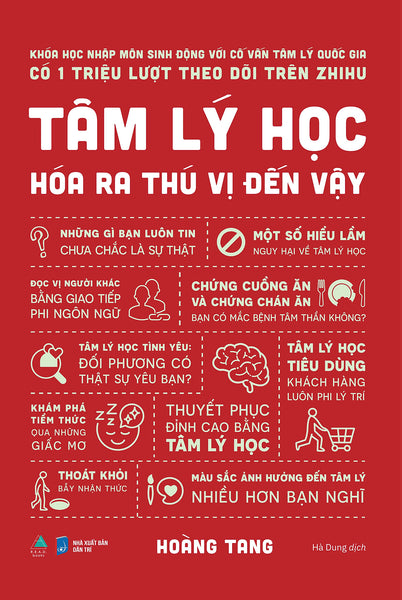 Tâm Lý Học Hóa Ra Thú Vị Đến Vậy