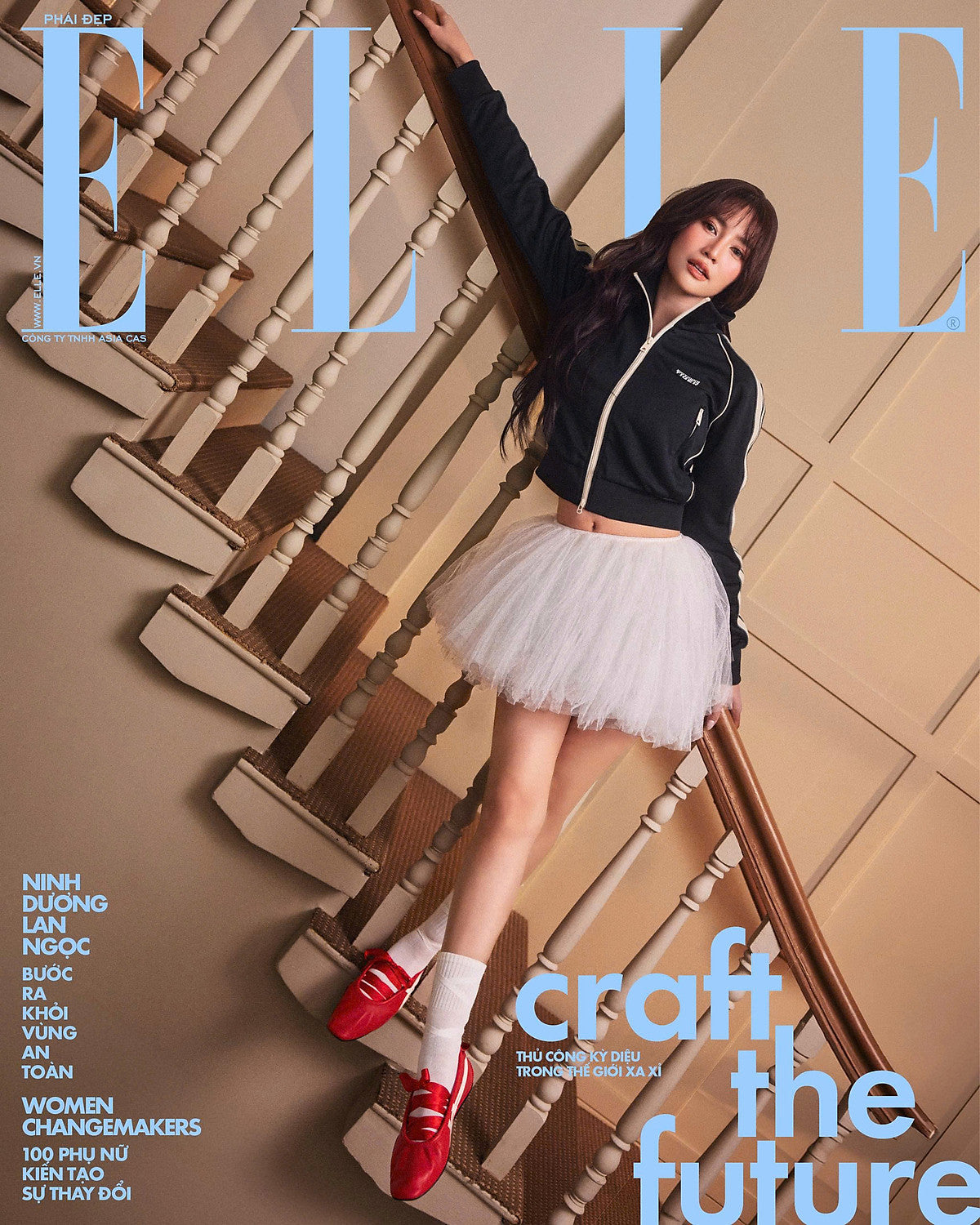 Tạp Chí Phái Đẹp Elle 2026 – Craft The Future [Ninh Dương Lan Ngọc]