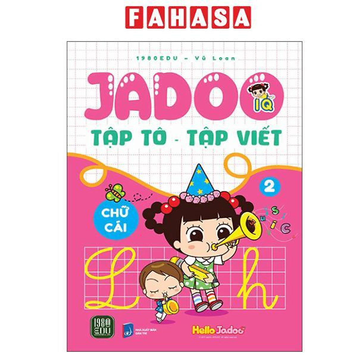 Sách - Jadoo Tập Tô-Tập Viết - Chữ Cái - Tập 2