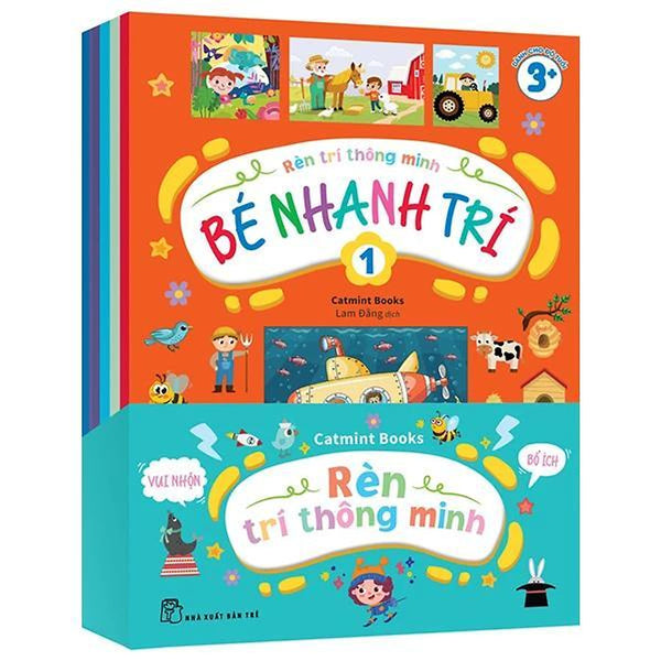 Bộ Sách Rèn Trí Thông Minh 1 (Bộ 6 Cuốn) - Bản Quyền