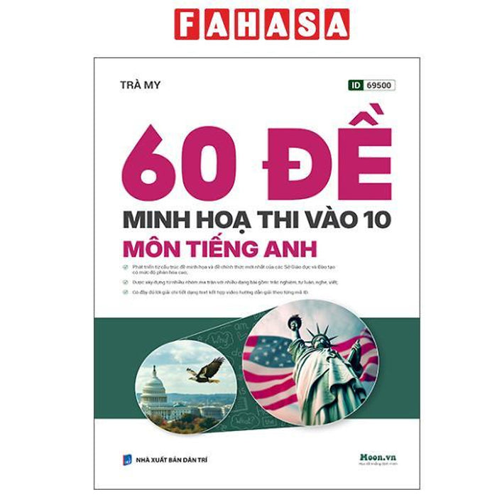 Sách - 60 Đề Minh Họa Thi Vào 10 - Môn Tiếng Anh