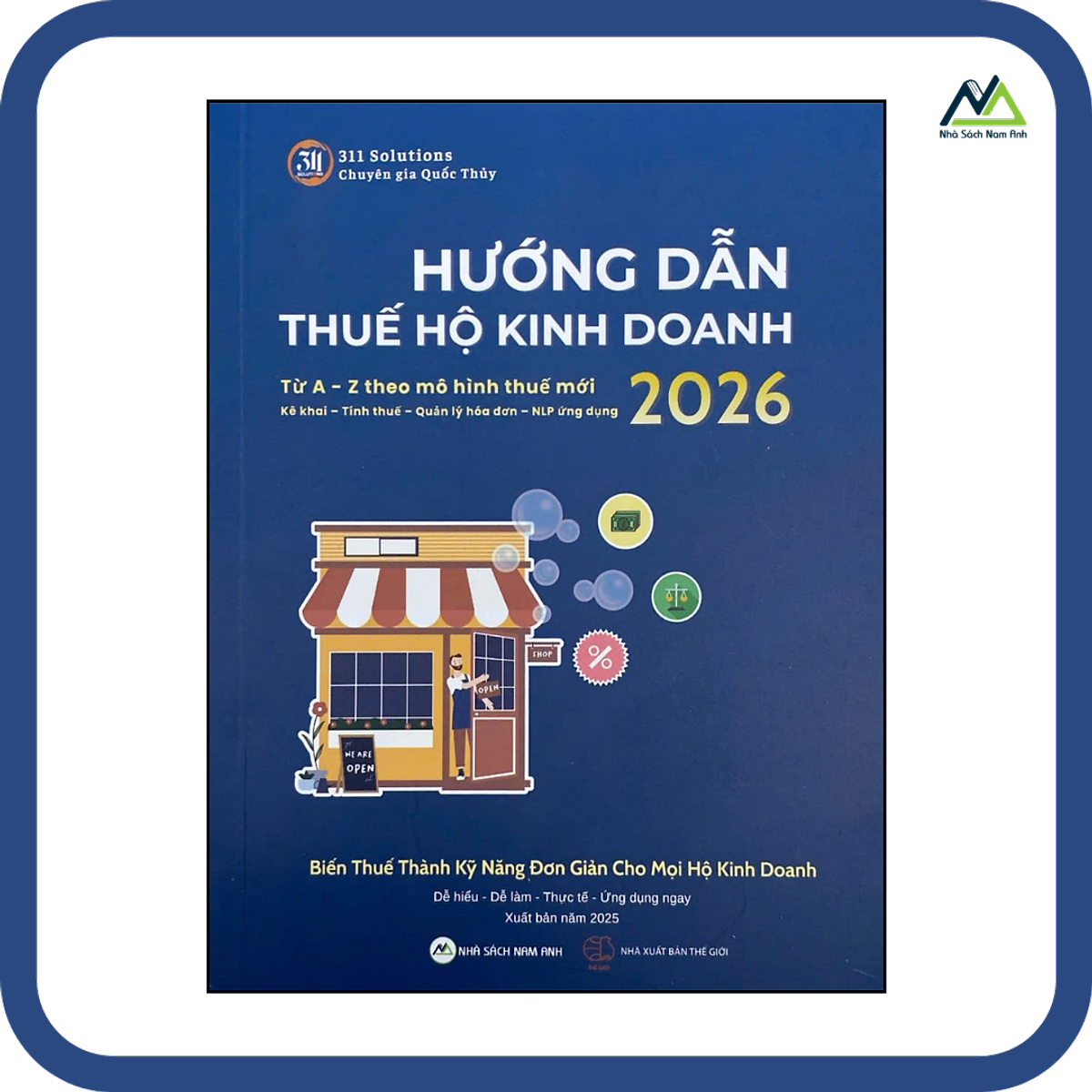 Sách - Hướng Dẫn Thuế Hộ Kinh Doanh 2026 - Tác Giả Quốc Thủy