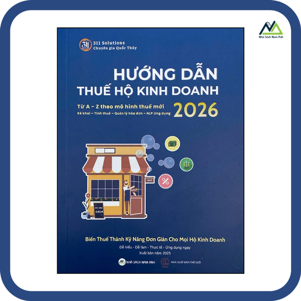 Sách - Hướng Dẫn Thuế Hộ Kinh Doanh 2026 - Tác Giả Quốc Thủy