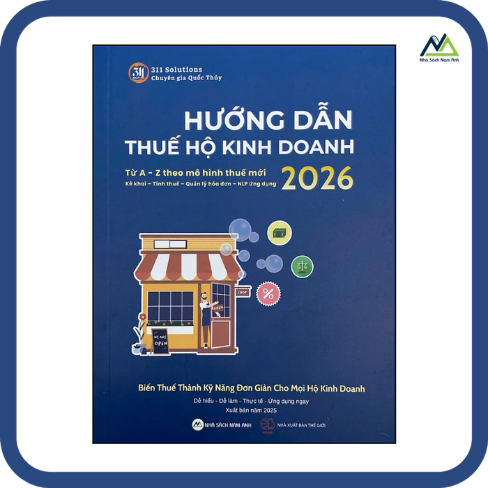 Sách - Hướng Dẫn Thuế Hộ Kinh Doanh 2026 - Tác Giả Quốc Thủy