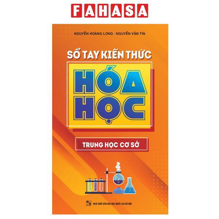Sách - Sổ Tay Kiến Thức Hóa Học Trung Học Cơ Sở (Tái Bản 2025)