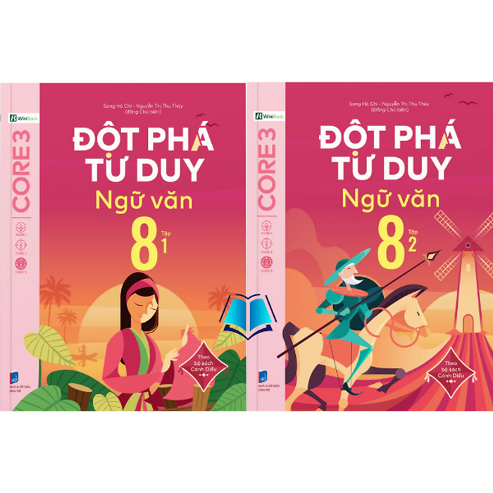 Sách - Đột Phá Tư Duy Ngữ Văn 8 (Theo Bộ Sách Cánh Diều)