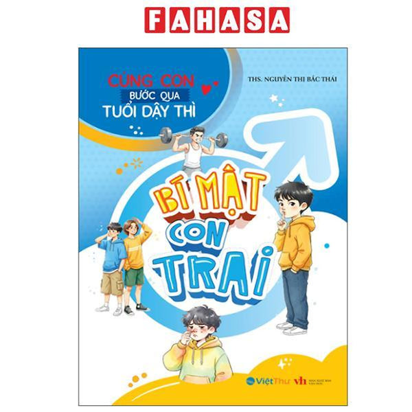 Sách - Cùng Con Bước Qua Tuổi Dậy Thì - Bí Mật Con Trai