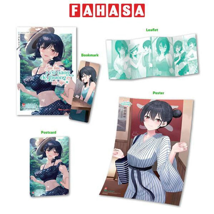 Sách - Làm Bạn Với Cô Nàng Dễ Thương Nhì Lớp - Tập 5 - Bản Giới Hạn - Tặng Kèm Postcard + Bookmark + Leaflet + Poster