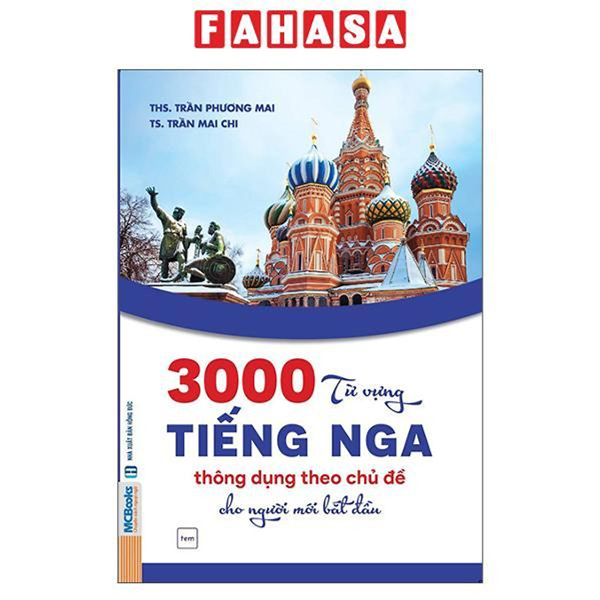 Sách - 3000 Từ Vựng Tiếng Nga Thông Dụng Theo Chủ Đề Cho Người Mới Bắt Đầu