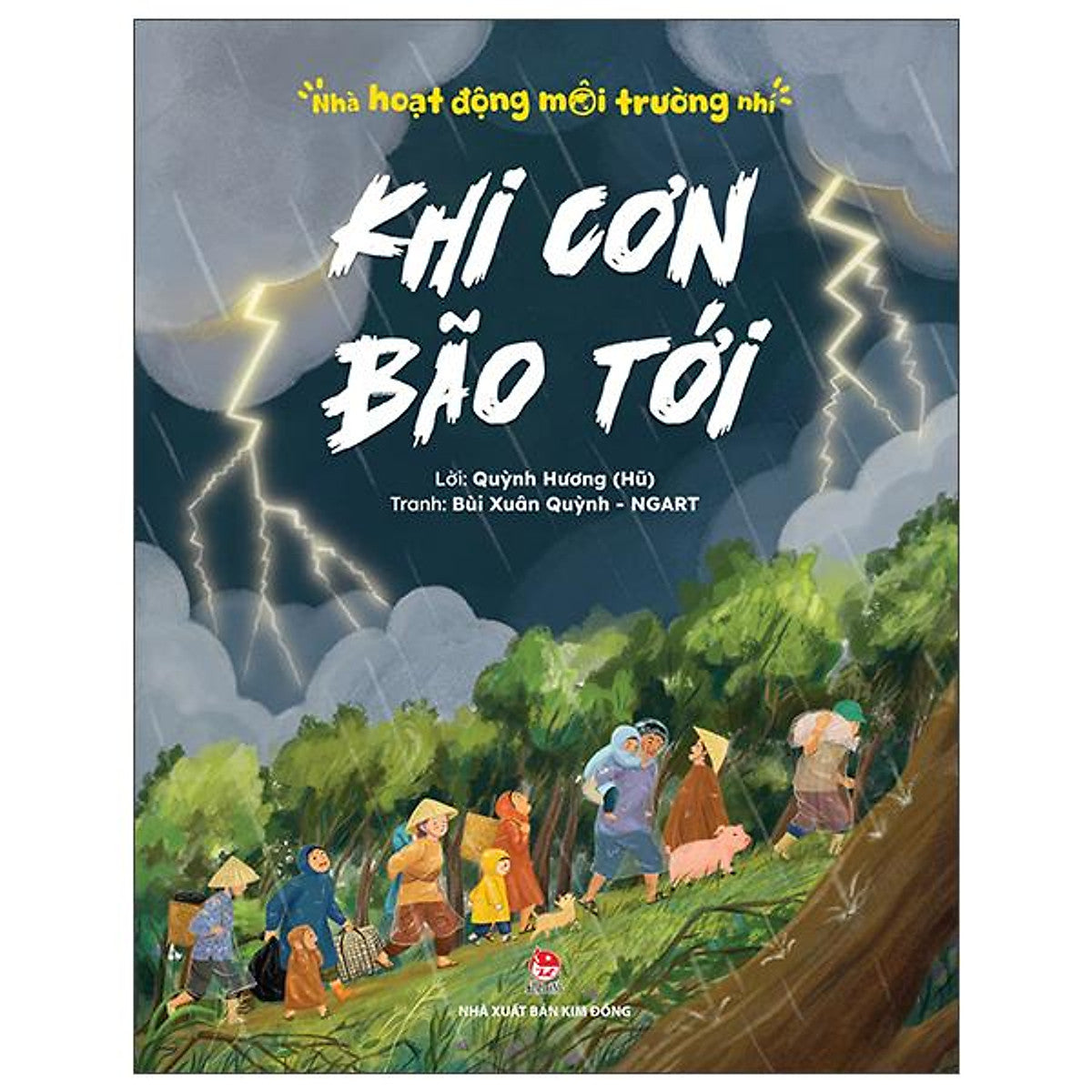 Sách - Nhà Hoạt Động Môi Trường Nhí - Khi Cơn Bão Tới