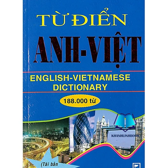 Sách - Từ Điển Anh - Việt 188.000 Từ (Ha)