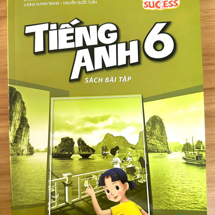 Sách Bài Tập Tiếng Anh Lớp 6- Global Success (Kèm Bìa Bao, Nhãn Tên)