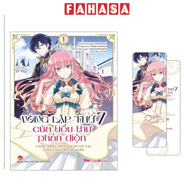 Sách - Vòng Lặp Thứ 7 Của Tiểu Thư Phản Diện - Cuộc Sống Hôn Nhân Tự Tại Giữa Lòng Địch Quốc - Tập 1 - Tặng Kèm Bookmark