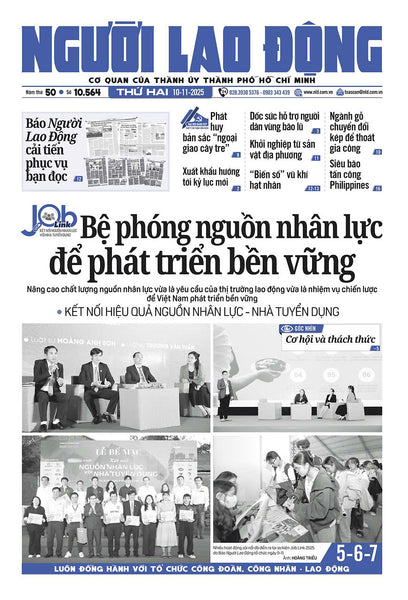Nhật Báo Người Lao Động Từ Ngày 10-11-2025 Đến 16-11-2025