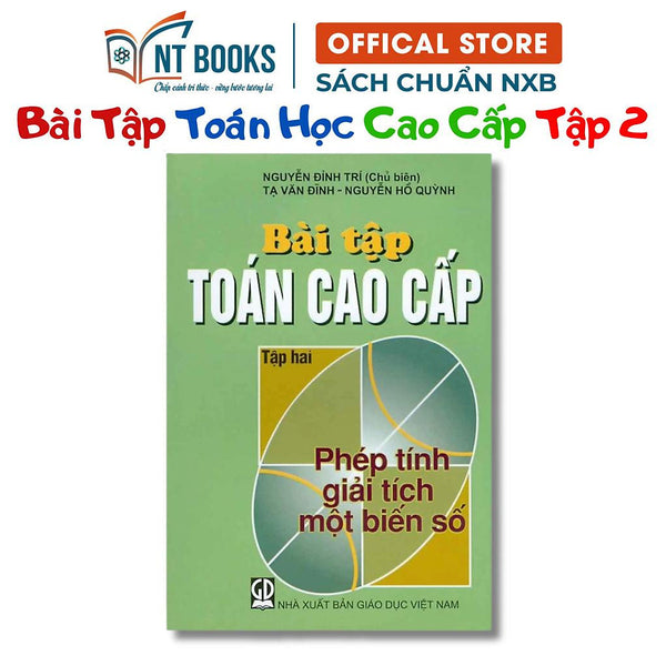 Sách - Bài Tập Toán Cao Cấp Tập 2 - Phép Tính Giải Tích Một Biến Số - Hv
