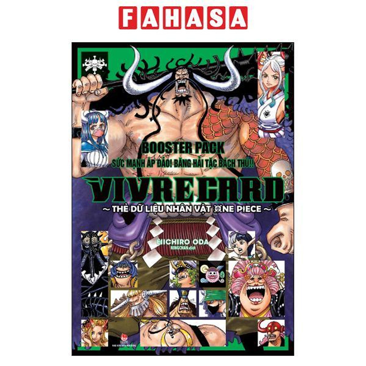 Sách - Vivre Card - Thẻ Dữ Liệu Nhân Vật One Piece Booster Pack - Sức Mạnh Áp Đảo! Băng Hải Tặc Bách Thú!!
