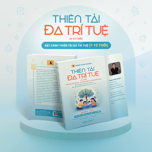 Sách - Thiên Tài Đa Trí Tuệ (0-12 Tuổi) - Bật Cánh Thiên Tài Đa Trí Tuệ (7-12 Tuổi)