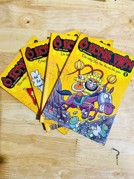 Truyện Tranh Ô Long Viện Đại Chiến Trường Full 4 Tập (Chang Book)