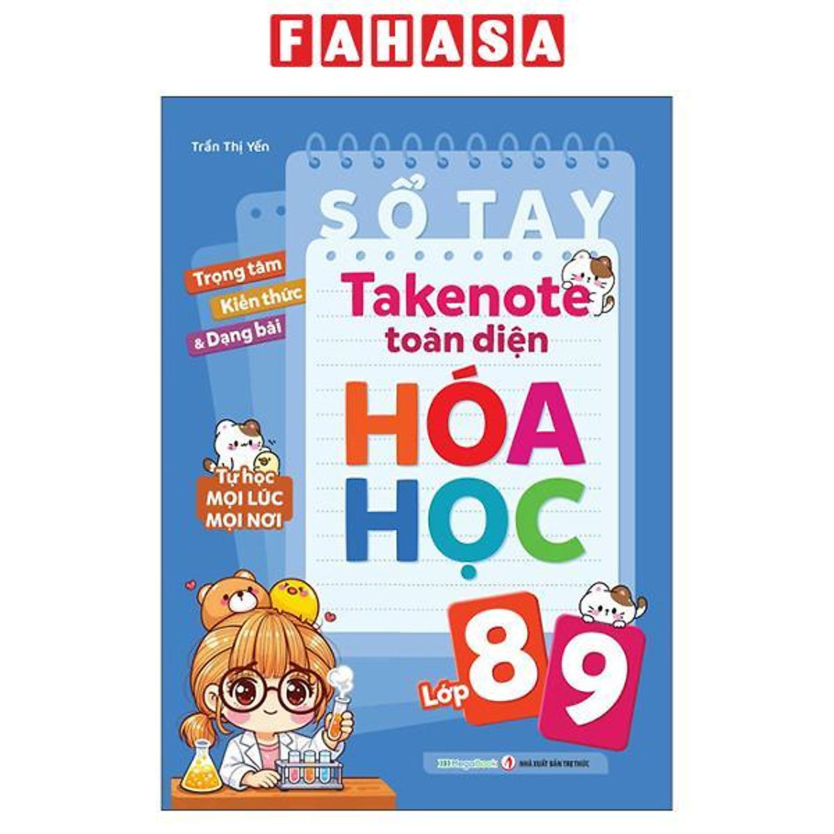 Sách - Sổ Tay Takenote Toàn Diện - Hoá Học Lớp 8-9