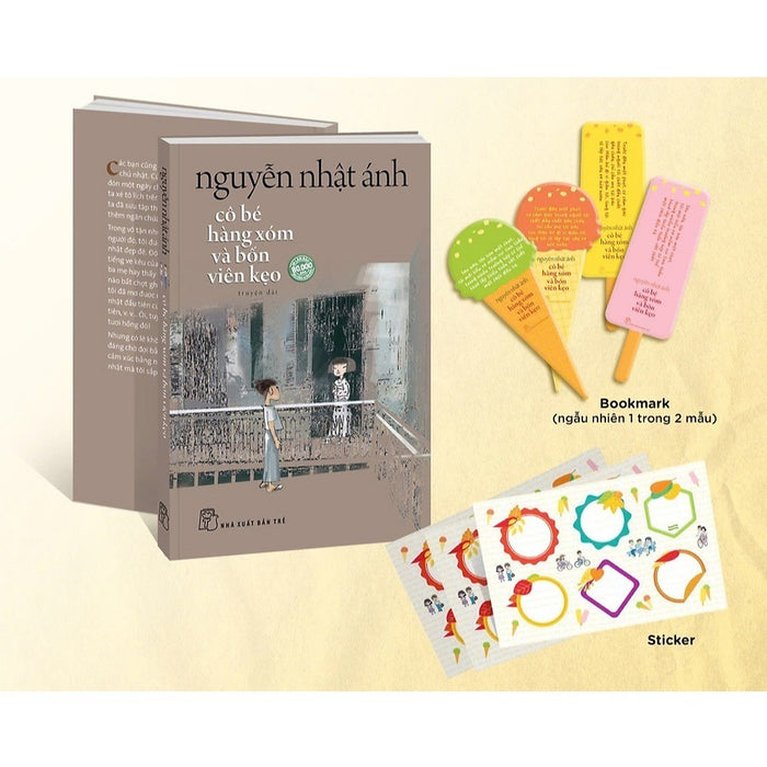 Sách - Cô Bé Hàng Xóm Và Bốn Viên Kẹo - Nguyễn Nhật Ánh