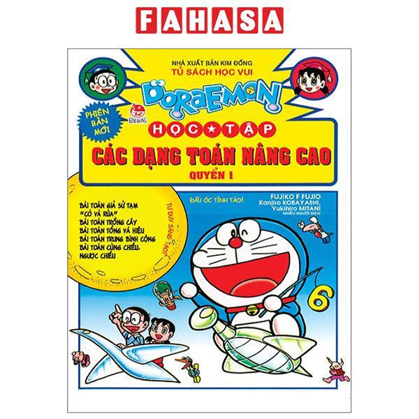 Doraemon Học Tập - Các Dạng Toán Nâng Cao - Quyển 1 (Tái Bản 2024)