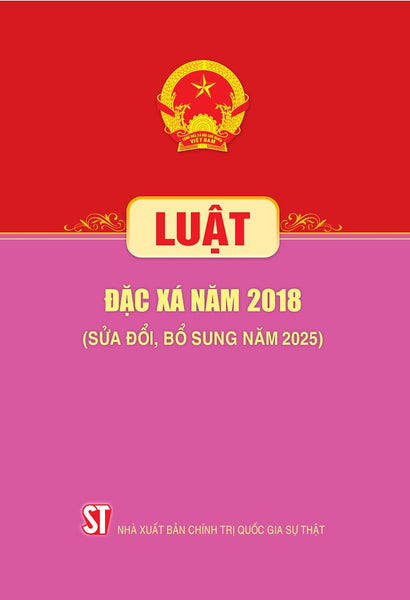 Luật Đặc Xá Năm 2018 (Sửa Đổi, Bổ Sung Năm 2025)