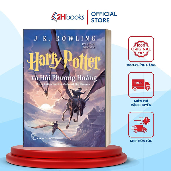 Sách- Harry Potter Tập 5- Harry Potter Và Hội Phượng Hoàng (Tái Bản 2022)- 2Hbooks