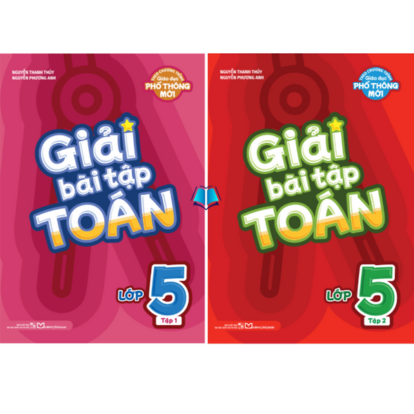 Sách - Giải Bài Tập Toán Lớp 5 Tập 1 + 2 (Theo Chương Trình Giáo Dục Phổ Thông Mới)
