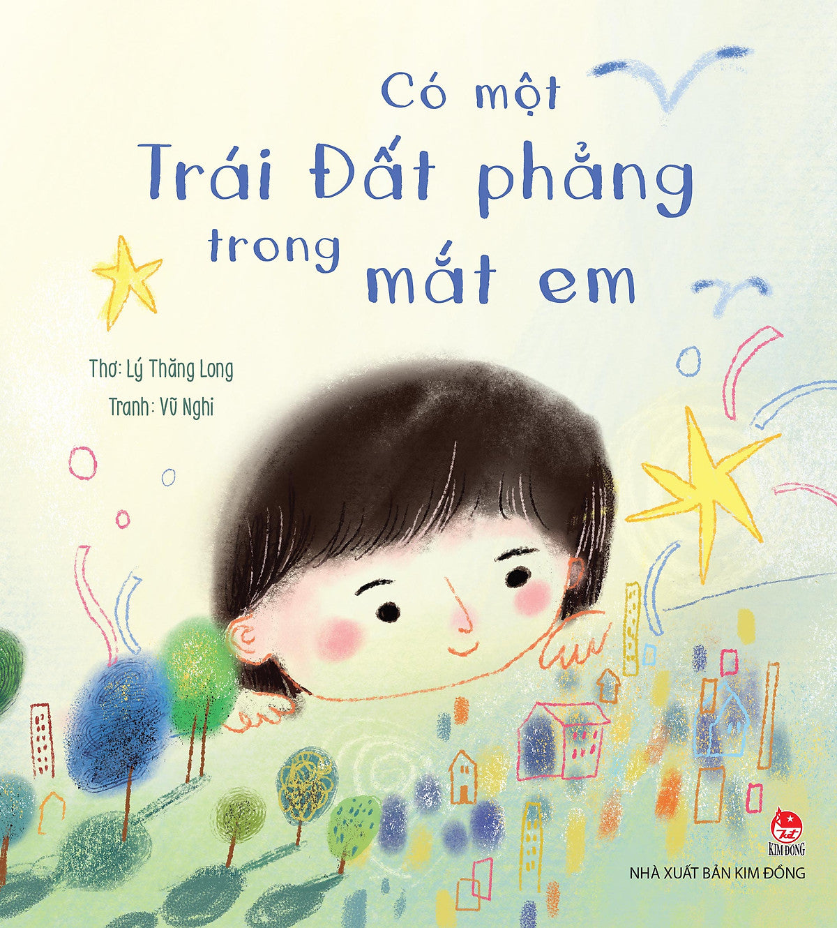 Sách Có Một Trái Đất Phẳng Trong Mắt Em