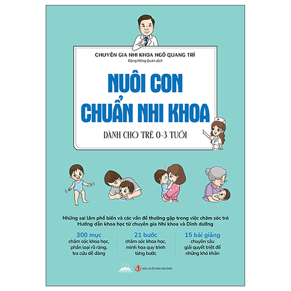 Sách Nuôi Con Chuẩn Nhi Khoa (Dành Cho Trẻ 0-3 Tuổi)