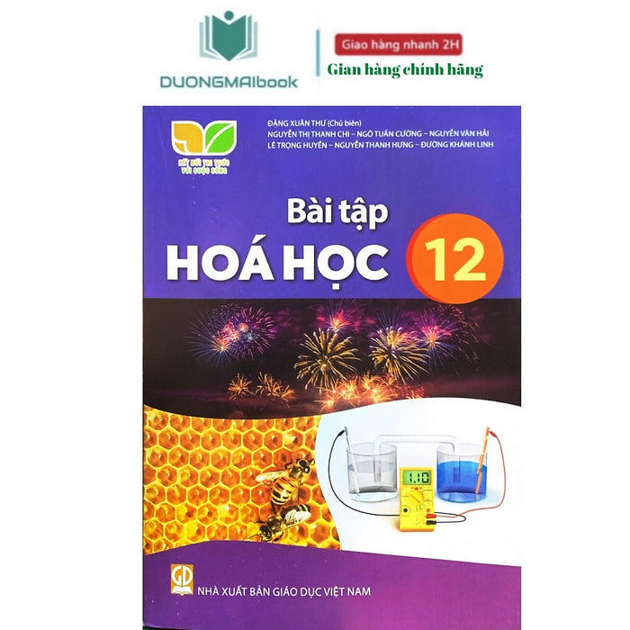 [Shop Đi Đơn Trên 50K] Sách - Bài Tập Hóa Học 12 -  Kết Nối  - Có Đáp Án (Bán Kèm 1 Thước )