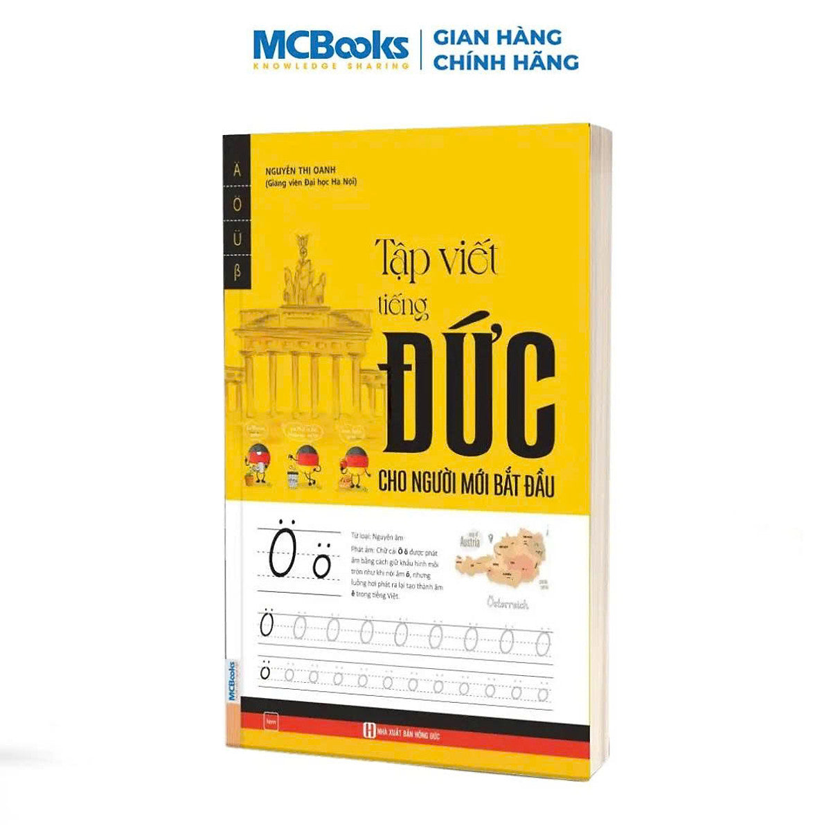 Sách - Tập Viết Tiếng Đức Dành Cho Người Mới Bắt Đầu