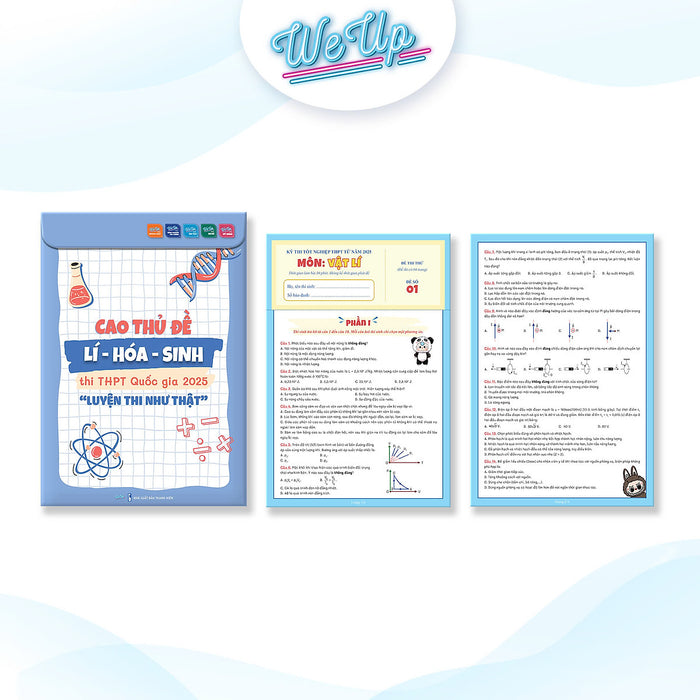 Sách - Cao Thủ Đề Lí - Hóa - Sinh Thi Thpt Quốc Gia 2025 - “Luyện Như Thi Thật”