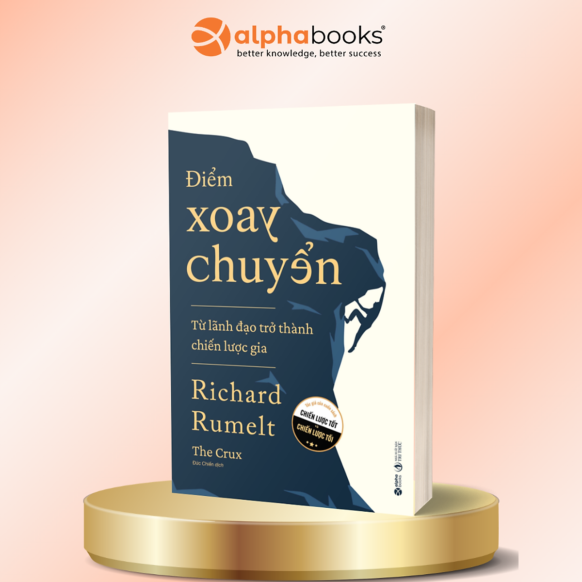 Sách Điểm Xoay Chuyển: Từ Lãnh Đạo Trở Thành Chiến Lược Gia - Richard Rumelt - Alpha Books