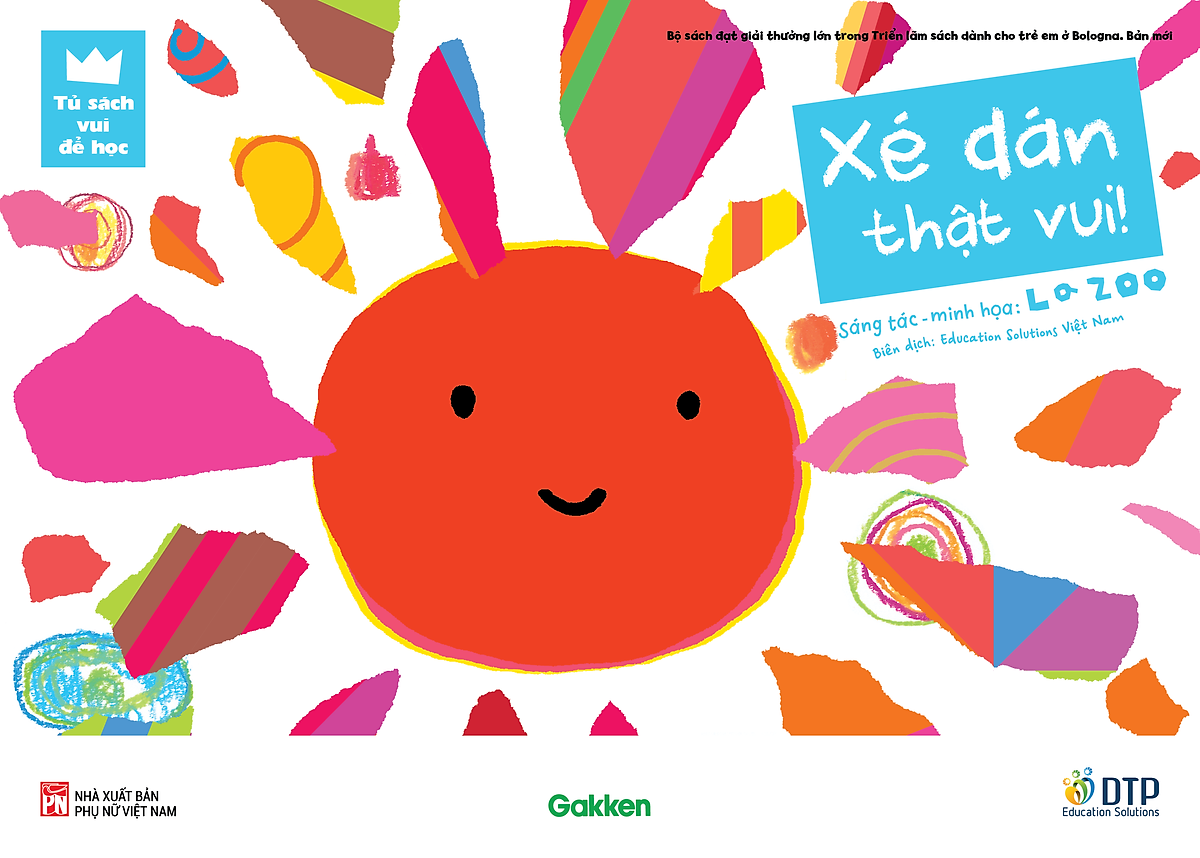 Sách - Dtpbooks - Xé Dán Thật Vui - Tủ Sách Vui Để Học