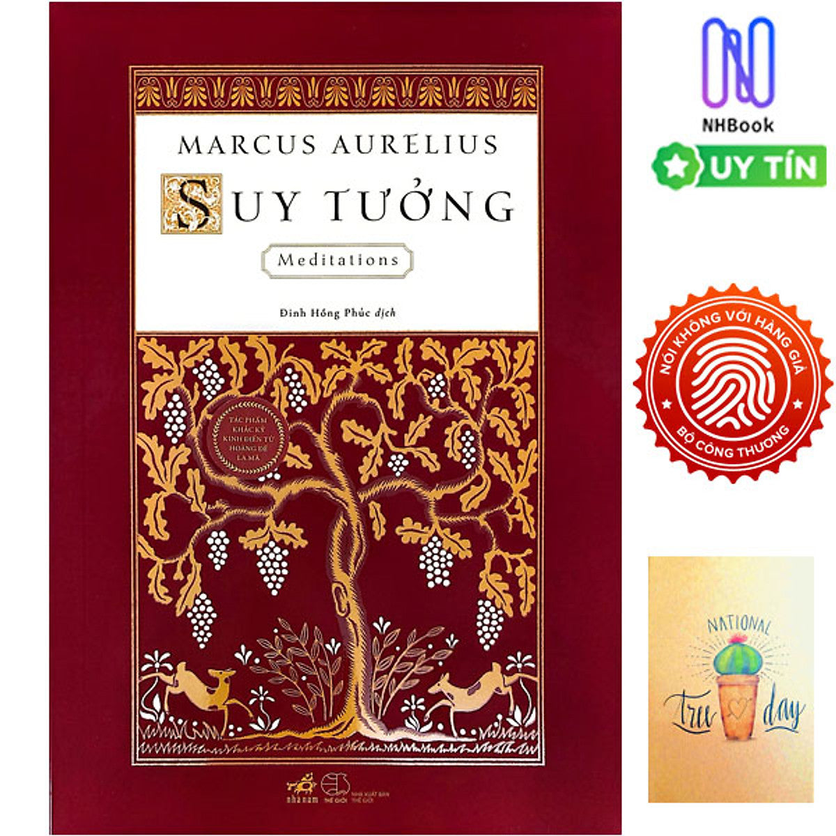 Suy Tưởng ( Marcus Aurelius) - Nhbook - Nhã Nam Books - Tặng Kèm Sổ Tay Xương Rồng
