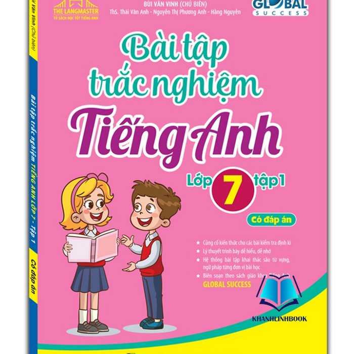 Sách - Global Success - Bài Tập Trắc Nghiệm Tiếng Anh Lớp 7 Tập 1 ( Có Đáp Án)