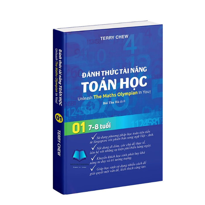 Sách - Đánh Thức Tài Năng Toán Học 1 ( 7-8 Tuổi)