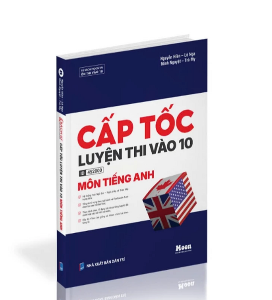 Sách - Cấp Tốc Luyện Thi Vào 10 Môn Tiếng Anh