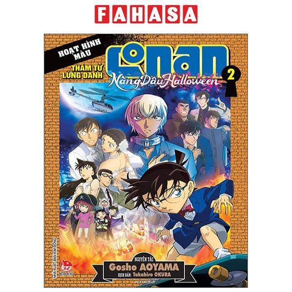 Sách - Thám Tử Lừng Danh Conan - Hoạt Hình Màu - Nàng Dâu Halloween - Tập 2