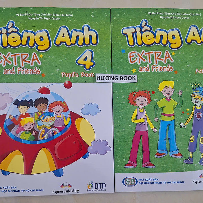 Sách - Dtpbooks - Tiếng Anh 4 Extra And Friends - Activity Book