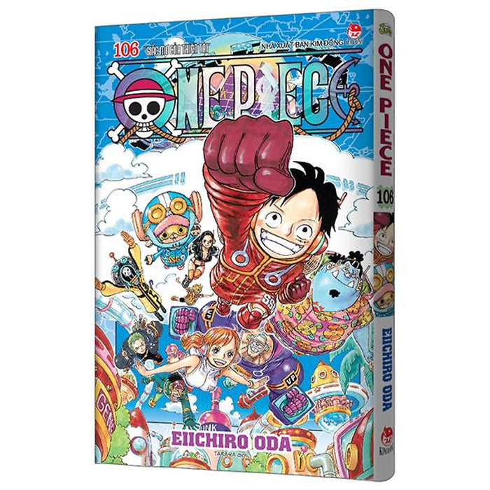 Sách - One Piece - Tập 106 - “Giấc Mơ Của Thiên Tài” - Bản Bìa Áo