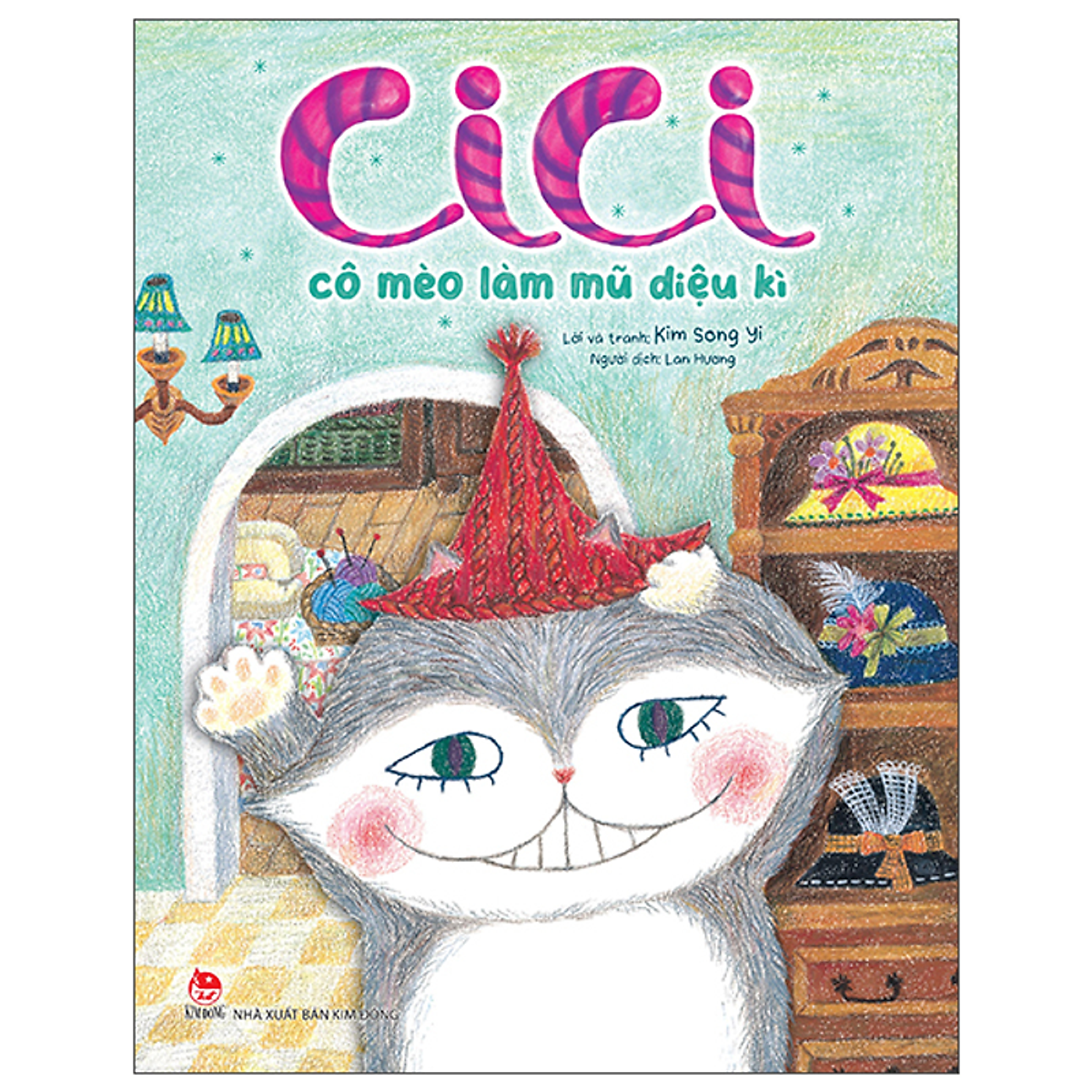 Sách Ci Ci Cô Mèo Làm Mũ Diệu Kì