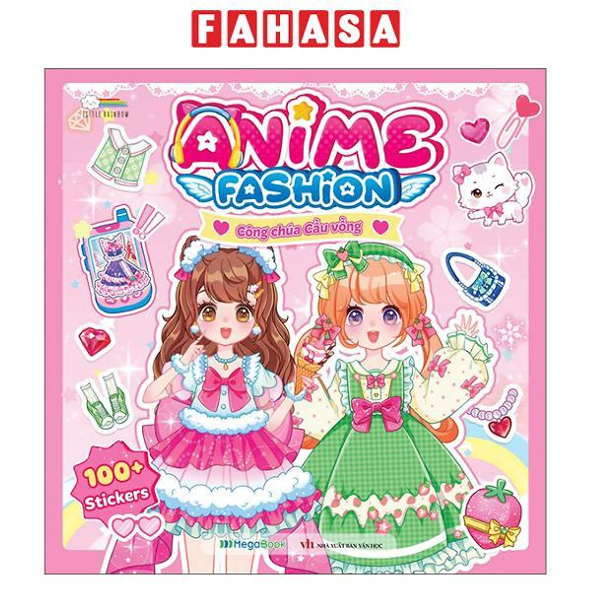 Sách - Anime Fashion - Công Chúa Cầu Vồng