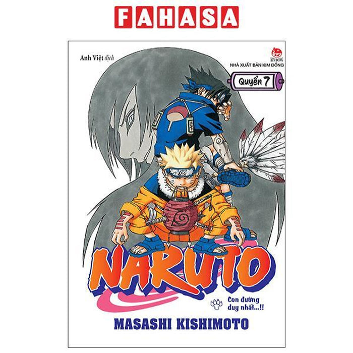Sách - Naruto - Tập 7 - Con Đường Duy Nhất...!! (Tái Bản 2025)