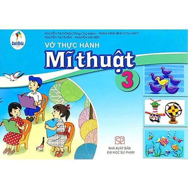 Sách - Vở Thực Hành Mĩ Thuật 3 - Cánh Diều