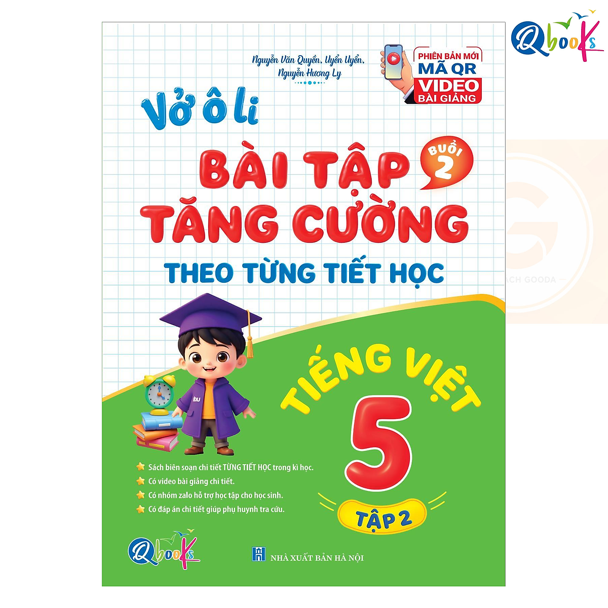 Vở Ô Li Bài Tập Tăng Cường Tiếng Việt 5 Tập 2 (Buổi 2) - Kèm Mã Qr Video Bài Giảng Và Đáp Án