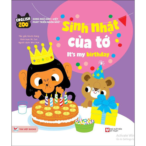English Zoo - Sinh Nhật Của Tớ - It'S My Birthday - Song Ngữ Anh -Việt