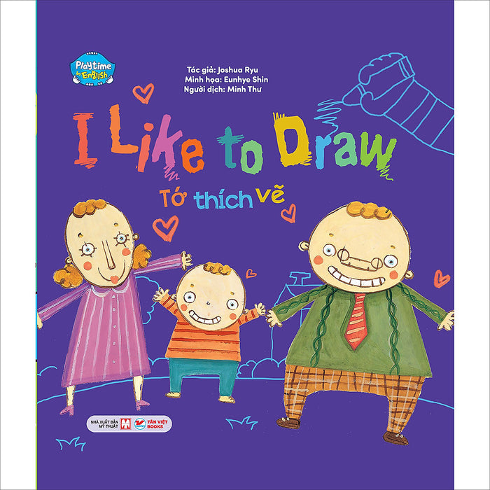 Tớ Thích Vẽ - I Like To Draw - Playtime In English. Level 3